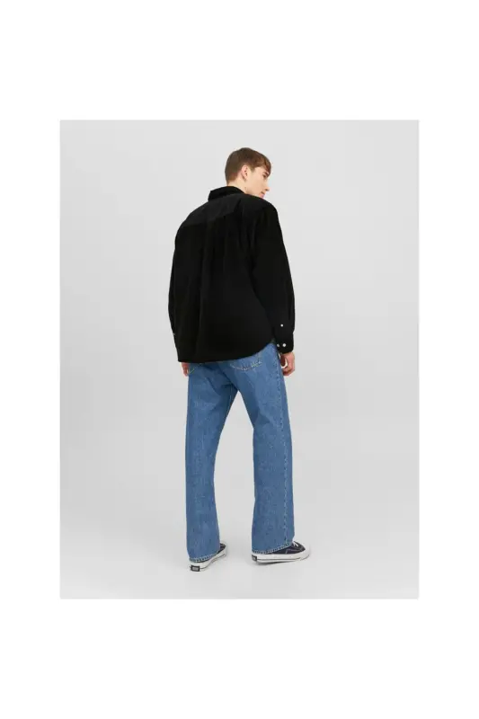 Jack&Jones Oversize Qora Erkak Ko'ylak - 7