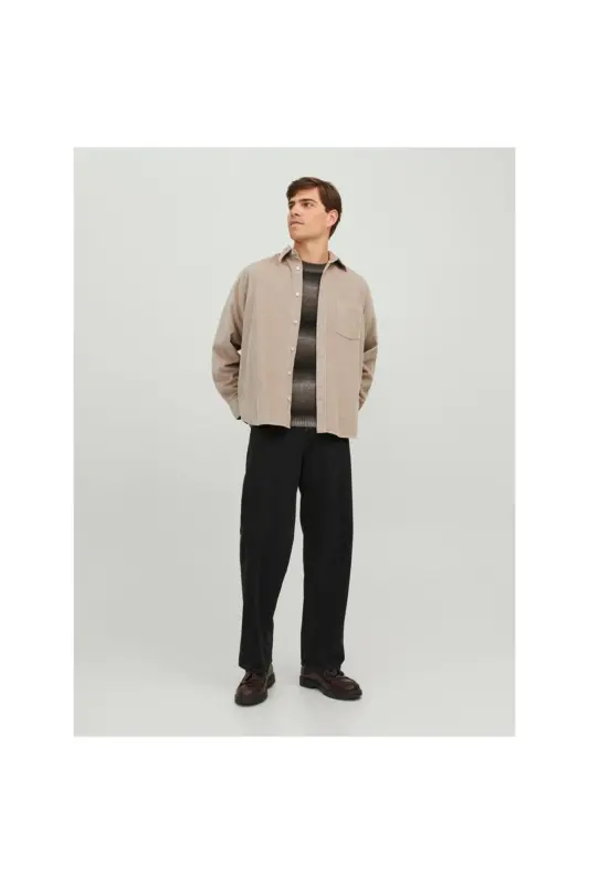 Jack&Jones Oversize Vison Men's Shirt (12239321) - 1