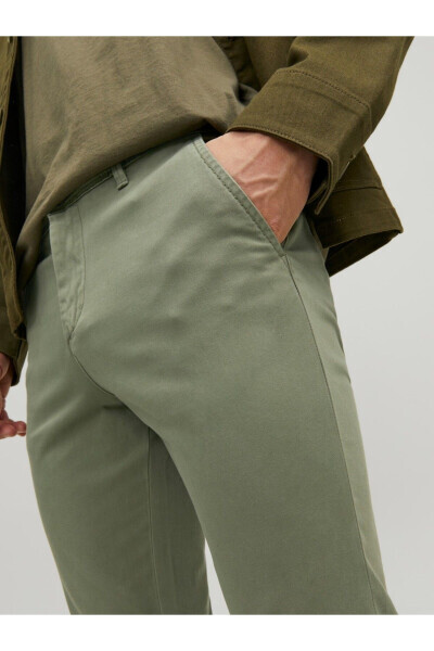 Jack&Jones Slim Fit Green Men's Pants - 5