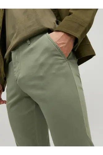 Jack&Jones Slim Fit Green Men's Pants - 5