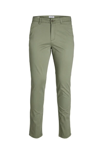 Jack&Jones Slim Fit Green Men's Pants - 7