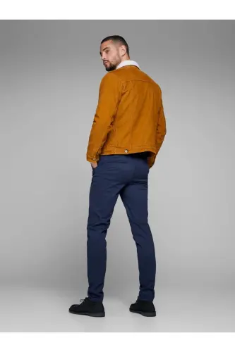 Jack&jones Slim Fit Lacivert Erkek Pantolon 12150148 - Lacivert - 3
