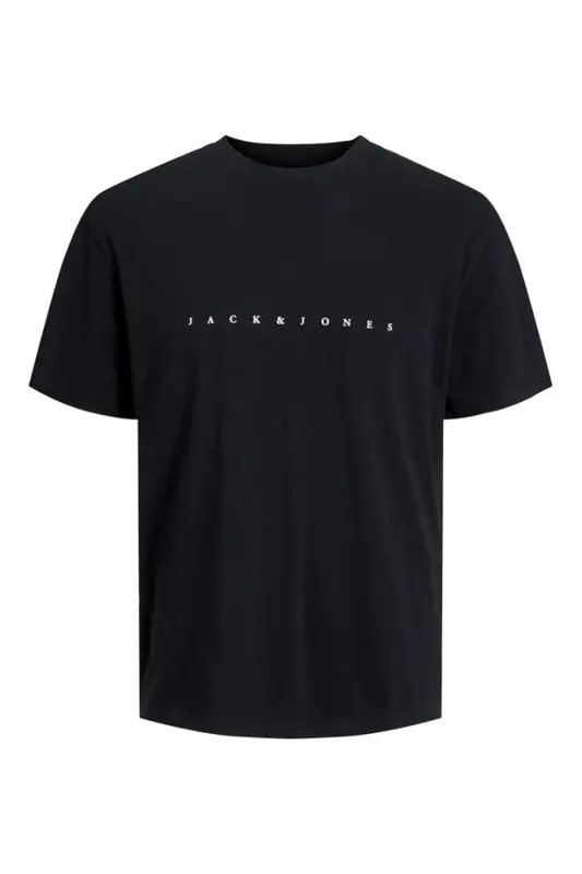 Jack&Jones Star Men's Black Round Neck T-Shirt - 4