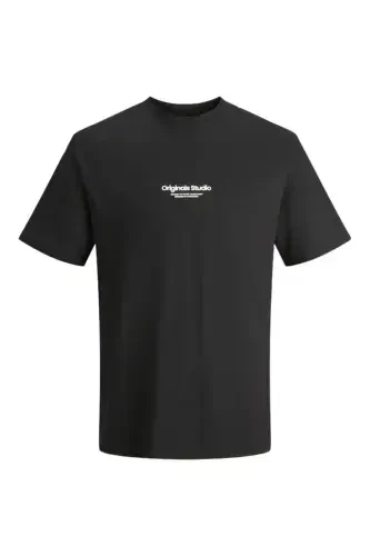 Jack&Jones Vesterbro Erkaklar uchun qora rangli futbolka - 4