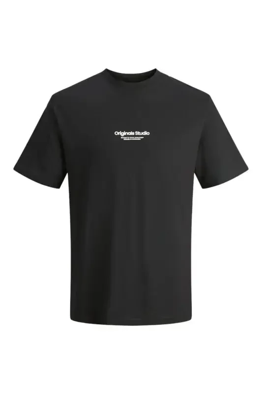 Jack&Jones Vesterbro Erkaklar uchun qora rangli futbolka - 4