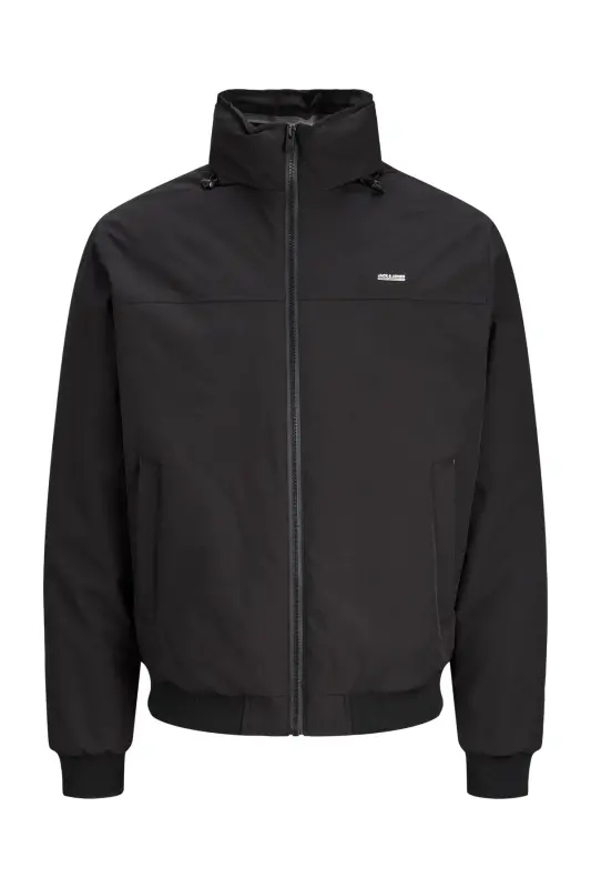Jack&Jones Yaksız Beli Lastikli Erkek Mont - Siyah12302538 - 1