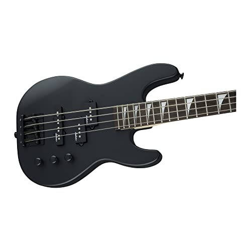 Jackson JS Series Concert Bass JS1X, Satin Black, Amaranth Fingerboard - 6