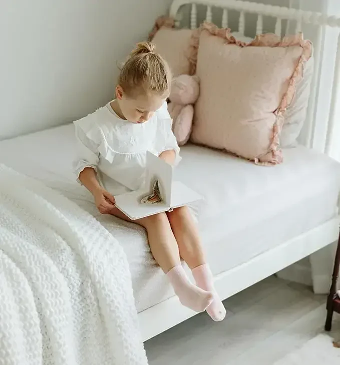 JAKIDAR 12 Pack Baby Toddler Socks Non Slip Grip Cotton Crew Socks for Boys Girls Infants Kids - 5