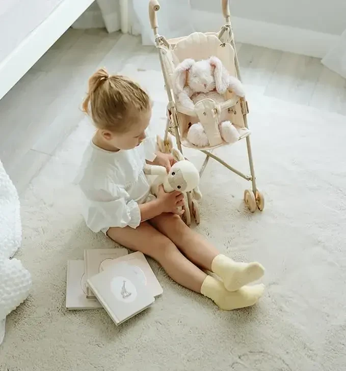 JAKIDAR 12 Pack Baby Toddler Socks Non Slip Grip Cotton Crew Socks for Boys Girls Infants Kids - 5