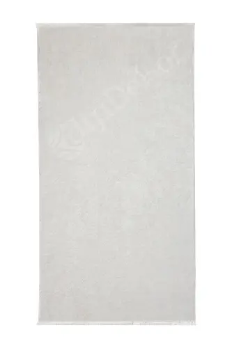 Janjanlı Halı Açık Krem Salon Koridor Antre Mutfak Halısı Silinebilir Saçaklı - DIJIDEKOR (1)