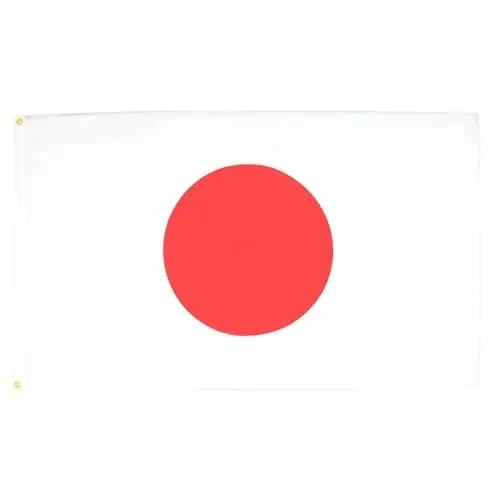 Japonya Bayrağı 5' x 8' - Japon Büyük bayrakları 150 x 250 cm. - Banner 5x8 ft - AZ FLAG 
