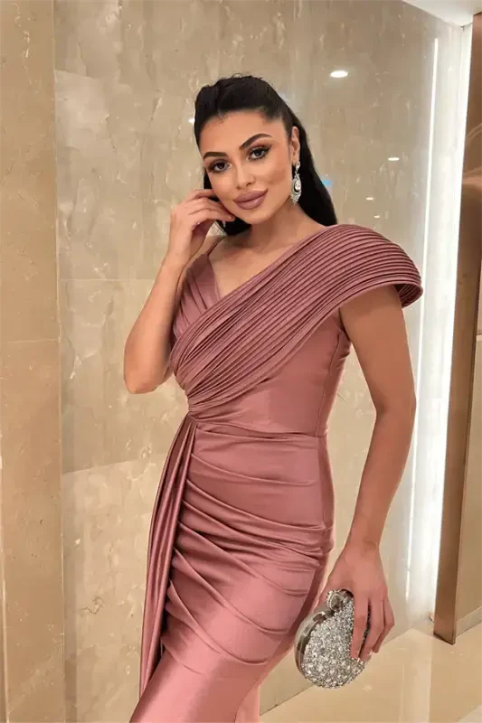 Jarse mato shol naqshli kechki libos - GUL QURUSI - 4