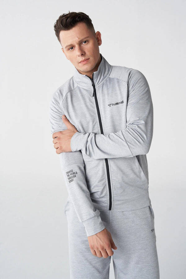 Jas Zip Erkek Sweatshirt 921780-1091 - 1