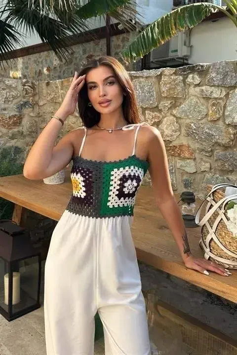 Jasmin Süzüneli Keten Tulum 1280-08 - 3