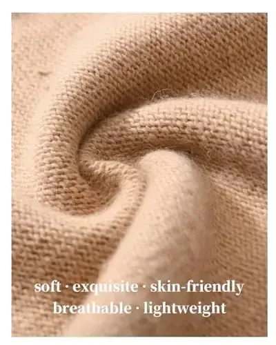 jaxmonoy Slouchy Knit Beanie Hat for Women Winter Soft Warm Ladies Laightweight Slouch Knitted Skull Beanies Cap - 2