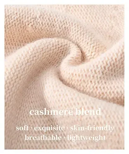 jaxmonoy Ayollar uchun slouchy trikotaj beanie shlyapa Qish uchun yumshoq iliq ayollar Yengil vaznli slouchy trikotaj череп beanies qalpoq - 2