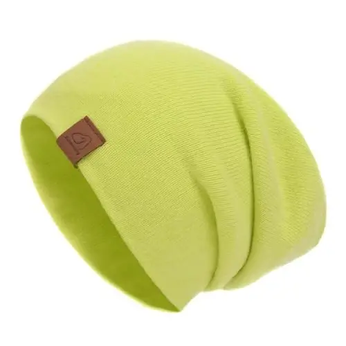 jaxmonoy Slouchy Knit Beanies Winter Hats for Women Men Soft Warm Reversible Slouch Cuffed Skull Knitted Beanie Cap 