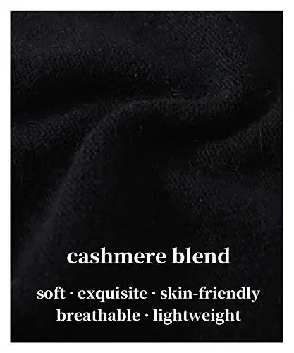 jaxmonoy Slouchy Knit Beanie Hat for Women Winter Soft Warm Ladies Laightweight Slouch Knitted Skull Beanies Cap - 2