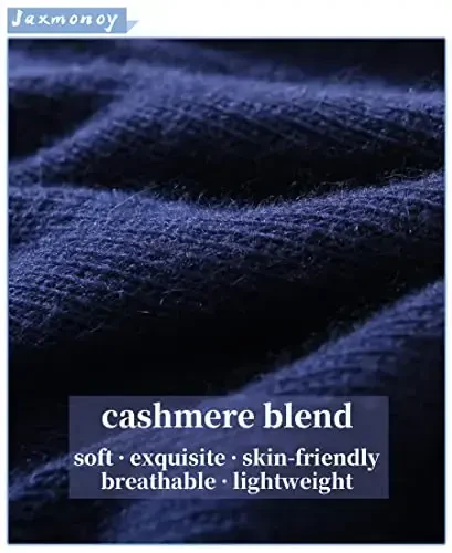 jaxmonoy Slouchy Beanies for Women Winter Lightweight Ladies Knit Hat Cuffed Soft Warm Slouch Beanie Cap - Brown - 2