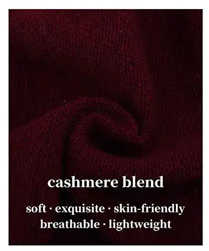 jaxmonoy Slouchy Knit Beanie Hat for Women Winter Soft Warm Ladies Laightweight Slouch Knitted Skull Beanies Cap - 2