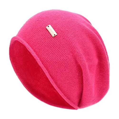 jaxmonoy Slouchy Knit Beanie Hat for Women Winter Soft Warm Ladies Laightweight Slouch Knitted Skull Beanies Cap - 3
