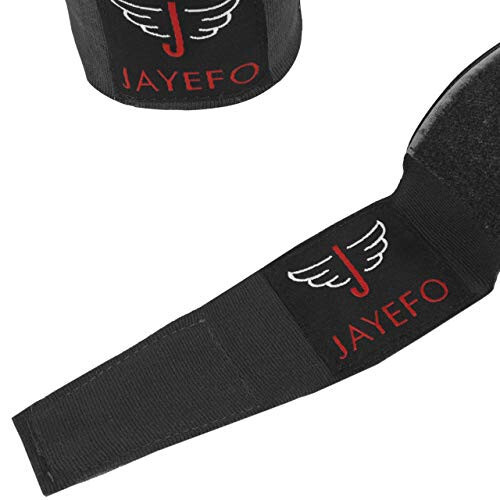 Jayefo Sports Hand Wraps 180 Inches Inner Boxing Gloves Martial Arts Wraps for Men & Women Boxing MMA Kickboxing Muay Thai - Pair - 9