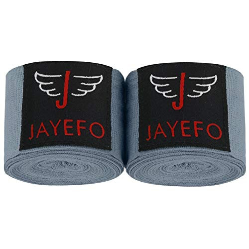 Jayefo Sports Hand Wraps 180 Inches Inner Boxing Gloves Martial Arts Wraps for Men & Women Boxing MMA Kickboxing Muay Thai - PAIR - 11