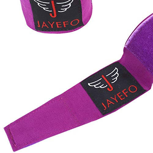 Jayefo Sports Hand Wraps 180 Inches Inner Boxing Gloves Martial Arts Wraps for Men & Women Boxing MMA Kickboxing Muay Thai - Pair - 10