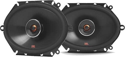 JBL 6x8 Coaxial Car Speaker 180 WTS Peak, 60 WTS RMS 2 Way (NO Grills) Pair - 1