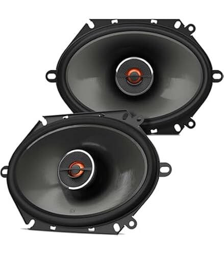 JBL 6x8 Coaxial Car Speaker 180 WTS Peak, 60 WTS RMS 2 Way (NO Grills) Pair - 4