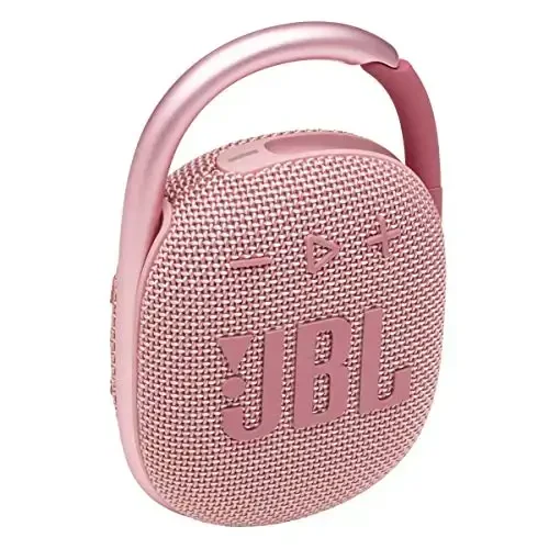 JBL Clip 4 - Portativ Mini Bluetooth dinamik, katta audio va kuchli bas, o'rnatilgan karabin, IP67 suv va chang o'tkazmaydigan, 10 soat ijro etish vaqti, uy, tashqi va sayohat uchun dinamik (Pushti) - 3