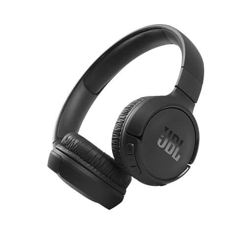 JBL Tune 510BT - Bluetooth headphones with up to 40 hours battery, microphone for call, foldable and comfortable, Android and iOs compatible (Black) - 2