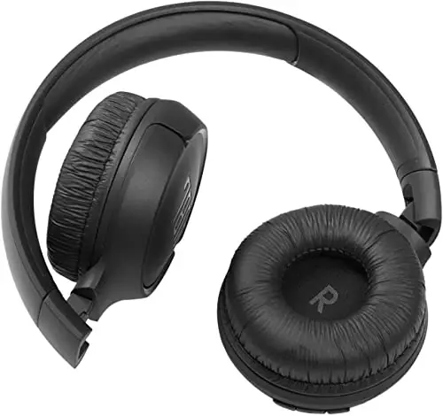 JBL Tune 510BT: Purebass Sound bilan simsiz Bluetooth quloqchinlari - Tozalash salfeti bilan - Qora - 3