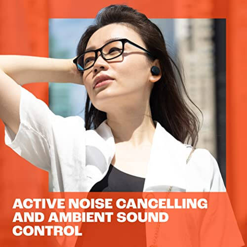 JBL Tune Buds - Haqiqi simsiz shovqinni bekor qiluvchi quloqchinlar, JBL Pure Bass Sound, Bluetooth 5.3, aniq va ravshan qo'ng'iroqlar uchun 4 mikrofonli texnologiya, 48 soatgacha batareya muddati, suv va changdan himoyalangan (Qora) - 2