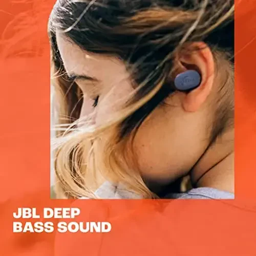 JBL Tune Buds - True wireless Noise Cancelling earbuds, JBL Pure Bass Sound, Bluetooth 5.3, 4-Mic technology for Crisp, Clear Calls, Up to 48 hours of battery life, Water and dust resistant (Blue) - 3