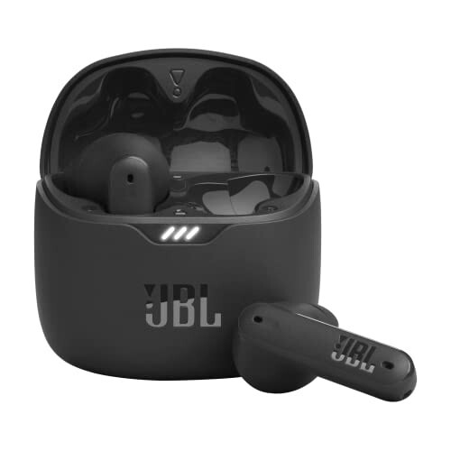 JBL Tune Flex - Haqiqi Simsiz Shovqinni Bekitish Quloqchinlari (Qora), Kichik 