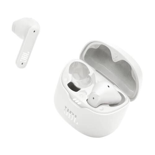 JBL Tune Flex - Haqiqi Simsiz Shovqinni Bostiruvchi Quloqchalar (Oq), Kichik - 5