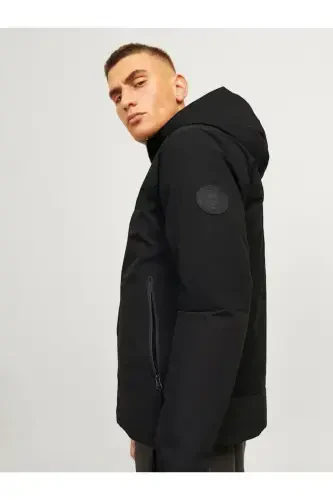 Jcoaıden Transıtıonal Jacket Sn Erkek Mont 12260486 Jj Prınt/black-JJ PRINT/Black - 7
