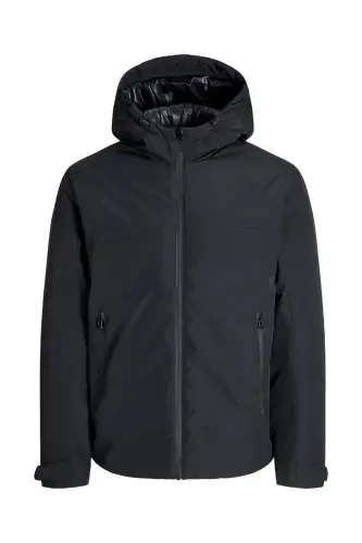 Jcoaıden Transıtıonal Jacket Sn Erkek Mont 12260486 Jj Prınt/black-JJ PRINT/Black - 4