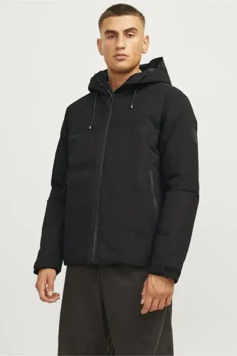Jcoaıden Transıtıonal Jacket Sn Erkek Mont 12260486 Jj Prınt/black-JJ PRINT/Black 