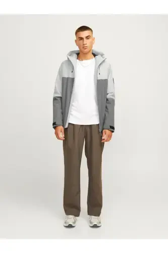Jcoaiden Transitional Jacket Sn Erkek Mont 12260486 Rise Blocking/gargoyle-RISE BLOCKING/Gargoyle - 4