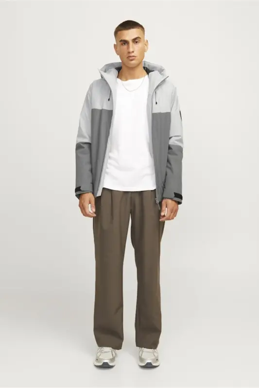 Jcoaiden Transitional Jacket Sn Erkek Mont 12260486 Rise Blocking/gargoyle-RISE BLOCKING/Gargoyle - 4