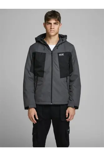 Jcobest Jacket Erkek Mont - ASFALT - 1