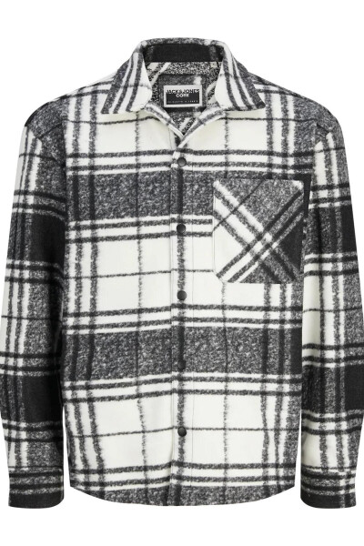 Jcocollective Zac Brush Overshirt, erkaklar uchun yog'och kesuvchi ko'ylak. - JACK & JONES