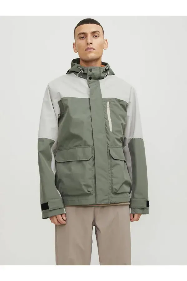 JCOHIKE Yengil Ko'ylagi, kaputli, funktsional, softshell, suv o'tkazmaydigan, mavsumiy. - 2