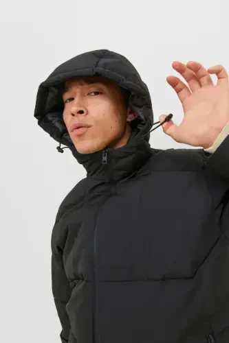 JCOOTIS PUFFER Erkak Shishirma Mont 12239001-Black - 3
