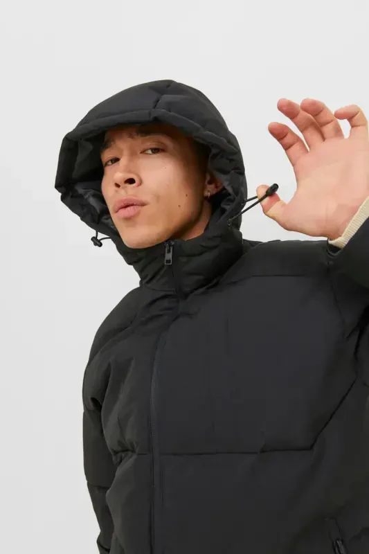 JCOOTIS PUFFER Erkak Shishirma Mont 12239001-Black - 3