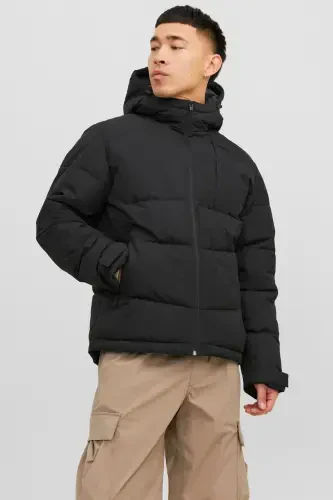 JCOOTIS PUFFER Erkak Shishirma Mont 12239001-Black - 7
