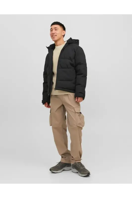 JCOOTIS PUFFER Erkak Shishirma Mont 12239001-Black - 2