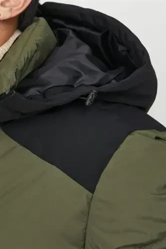 JCOOTIS PUFFER Erkak Shishme Mont 12239001-Olive Night - 5